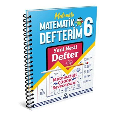 Arı Yayınları 6. Sınıf Matematik Matemito Defterim