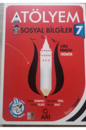 ARI YAYINLARI SOSYALİMO ATÖLYEM 7,SINIF SOSYAL BİLİMLER 2024 BASKI
