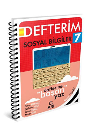 Arı Yayınları 7. Sınıf Sosyal Bilgiler Sosyalimo Defterim