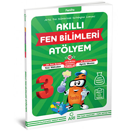 Arı Yayınları 3.Sınıf Akıllı Fen Bilgisi Atölyem