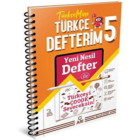5. Sınıf Türkçemino Türkçe Defterim
