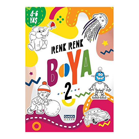 Renk Renk Boya 2 (4-6 Yaş)