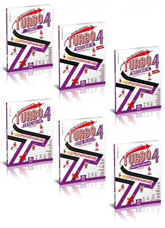 Model 4.Sınıf Turbo Eğitim Seti (6 Kitap)