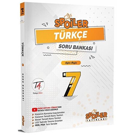 7. Sınıf Spoiler Türkçe Soru Bankası