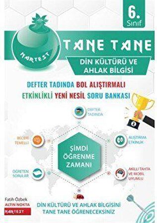 6. Sınıf Din Kültürü ve Ahlak Bilgisi Yeşil Defter Tadında Tane Tane