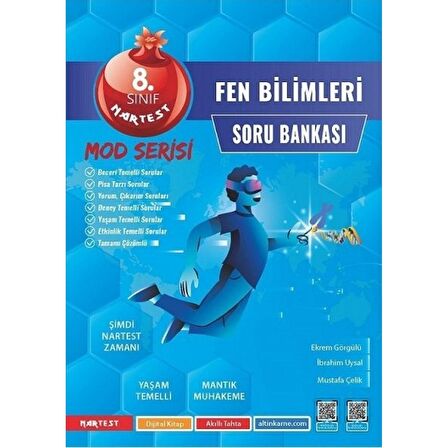 8. Sınıf Mod Fen Bilimleri Soru Bankası