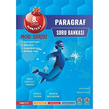 8. Sınıf Paragraf Mod Serisi Soru Bankası 