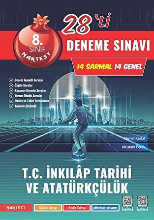 8. Sınıf T.C. İnkılap Tarihi ve Atatürkçülük 28'li Deneme Sınavı