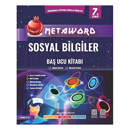 7. Sınıf Sosyal Bilgiler Metaword Baş Ucu Kitabı Nartest Yayınları