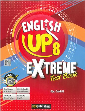 8. Sınıf English Up Extreme Test Book