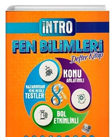 8. Sınıf Fen Bilimleri İntro Defter