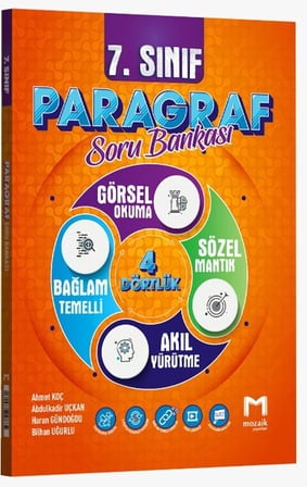 7. Sınıf Paragraf Soru Bankası Mozaik Yayınları