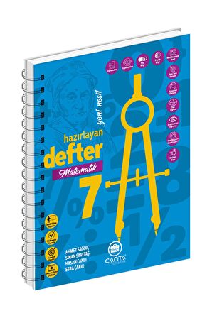 7. Sınıf Matematik Okula Yardımcı Hazırlayan Defter