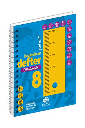 8. Sınıf Matematik Okula Yardımcı Kazandıran Defter