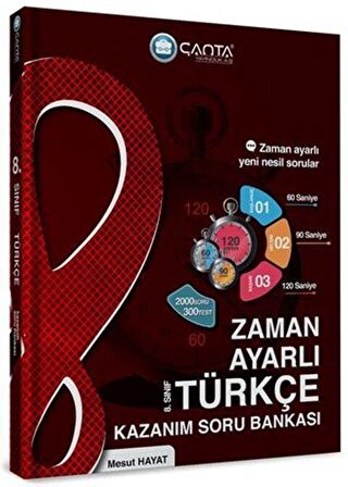 8. Sınıf Türkçe Zaman Ayarlı Kazanım Soru Bankası