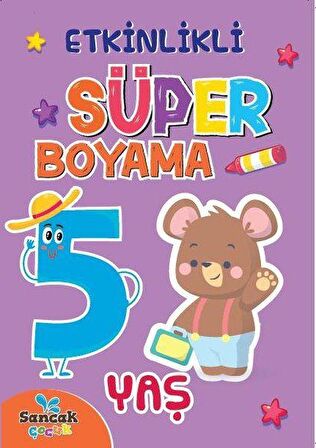 Etkinlikli Süper Boyama - 5 Yaş