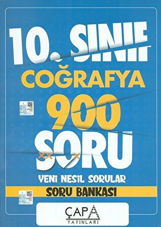 10. Sınıf VIP Coğrafya Soru Bankası