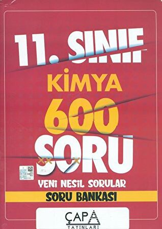 11. Sınıf Kimya Soru Bankası