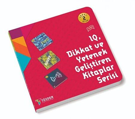 6+ Yaş IQ Dikkat ve Yetenek Geliştiren Kitaplar Serisi (Level 2)