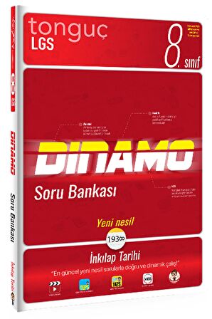 Tonguç 8.Sınıf İnkılap Tarihi Dinamo Soru Bankası