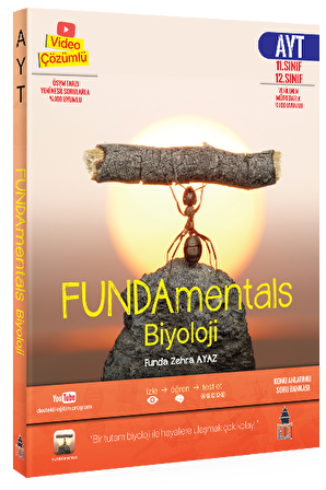 FUNDAmentals Biyoloji AYT Konu Anlatımlı Soru Bankası