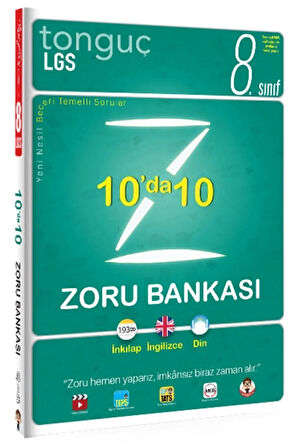8. Sınıf Lgs 10'da 10 Zoru Bankası ( Inkılap - Ingilizce - Din )