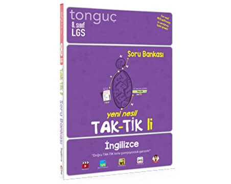 Tonguç Yayınları 8.Sınıf İngilizce Taktikli Soru Bankası