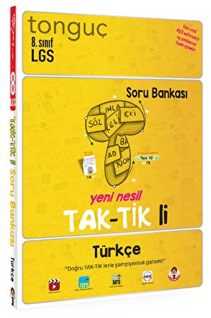 Tonguç 8.Sınıf Türkçe Taktikli Soru Bankası