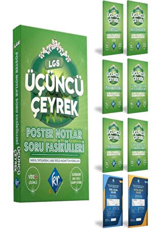 LGS Üçüncü Çeyrek Poster Notlar Soru Fasikülleri (3. Çeyrek)