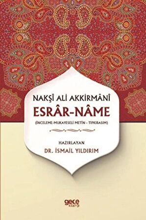 Esrar-Name - Nakşı Ali Akkirmanı