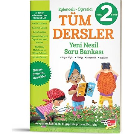 2. Sınıf Tüm Dersler Yeni Nesil Soru Bankası