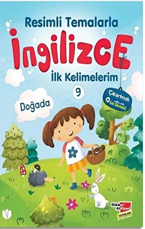 Resimli Temalarla İngilizce İlk Kelimelerim 9 - Doğada