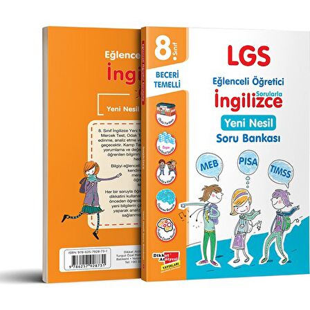 8. Sınıf LGS İngilizce Yeni Nesil Soru Bankası