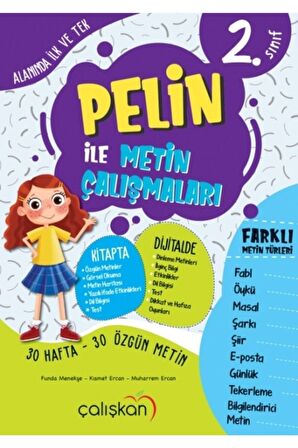 2. Sınıf Pelin ile Metin Çalışmaları