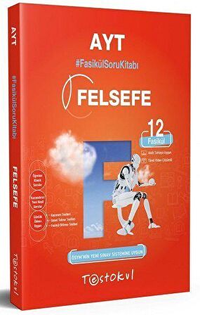 AYT Fasikül Soru Kitabı 12 Fasikül Felsefe
