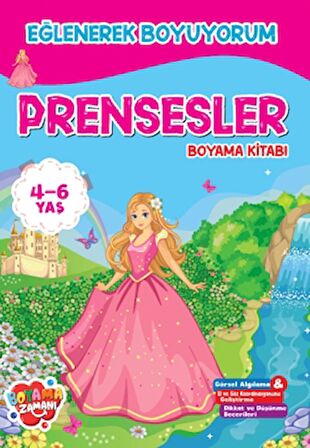 Eğlenerek Boyuyorum Prensesler