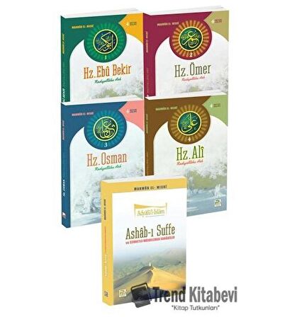 4 Büyük Halife ve Ashabı Suffe (5 Kitap)