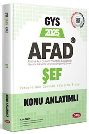 AFAD Şef GYS Konu Anlatımlı