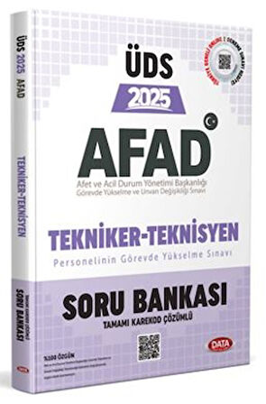 AFAD Tekniker - Teknisyen ÜDS Soru Bankası - Karekod Çözümlü