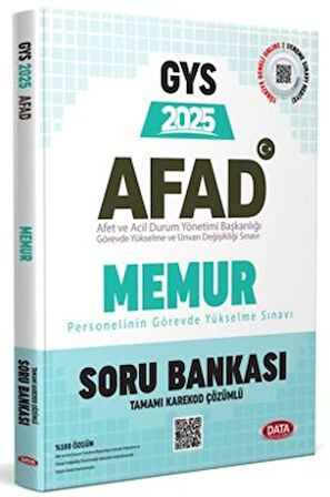 AFAD Memur GYS Soru Bankası - Karekod Çözümlü
