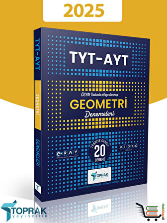 Toprak 2025 Model TYT-AYT Geometri 20'li Deneme