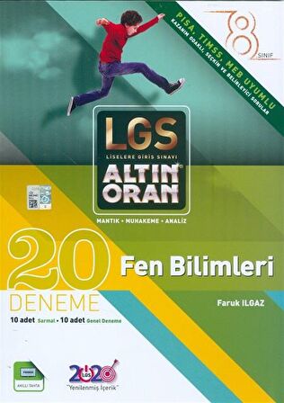 Borealis 8.Sınıf Fen Bilimleri Altın Oran 20 Deneme