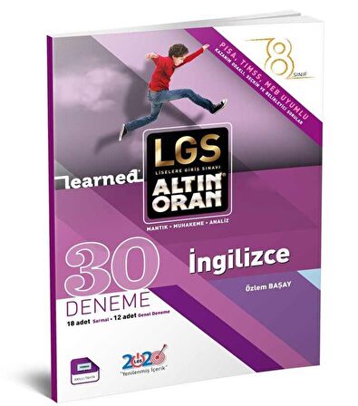 Borealis Yayınları 8. Sınıf Matematik Altın Oran 20'Li Deneme