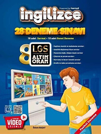 8. Sınıf LGS İngilizce Altın Oran 28 Deneme