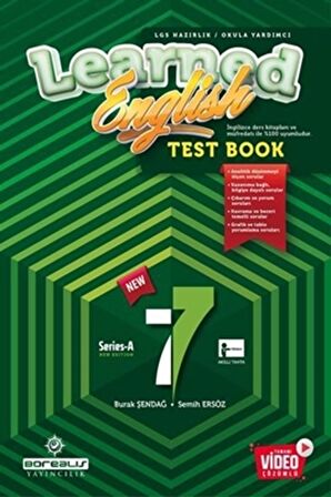 Borealis Learned English 7. Sınıf Test Book