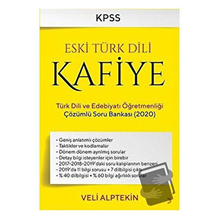 Eski Türk Dili Kafiye Türk Dili ve Edebiyat Öğretmenliği Çözümlü Soru Bankası 2020