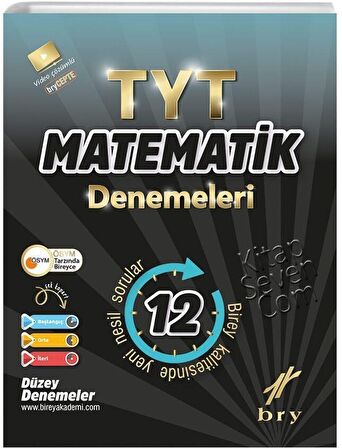 TYT - Branş Denemeleri - Matematik-Geometri (12'li)