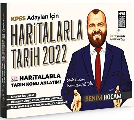 2024 KPSS 3D Haritalarla Tarih Konu Anlatımlı