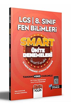 Benim Hocam Yayınları LGS 8. Sınıf Smart Fen Bilimleri Deneme Sınavları