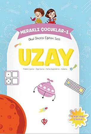 Meraklı Çocuklar 1 Okul Öncesi Eğitim Seti Uzay